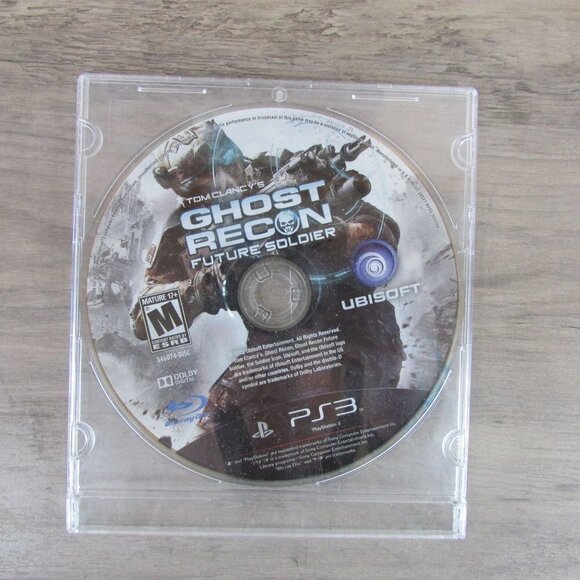 PS3 Playstation Tom Clancy's Ghost Recon Future Soldier Video Game Disc Only - Picture 1 of 2